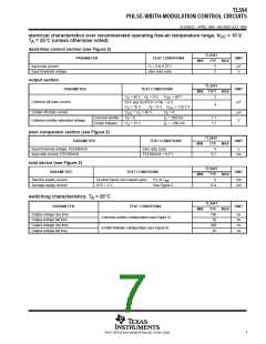 浏览型号TL594CN的Datasheet PDF文件第7页