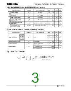 浏览型号TLP3022的Datasheet PDF文件第3页