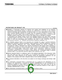 浏览型号TLP3043的Datasheet PDF文件第6页