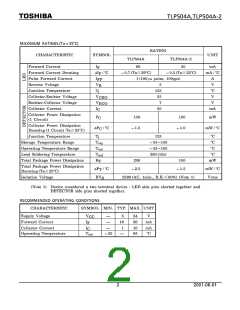 浏览型号TLP504A-2的Datasheet PDF文件第2页