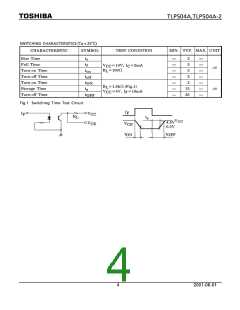 浏览型号TLP504A-2的Datasheet PDF文件第4页