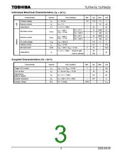 浏览型号TLP541G的Datasheet PDF文件第3页