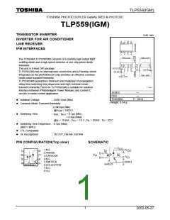 浏览型号TLP559的Datasheet PDF文件第1页