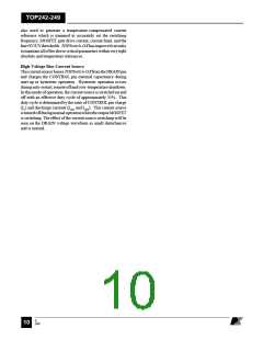 浏览型号TOP243Y的Datasheet PDF文件第10页