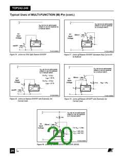 浏览型号TOP243Y的Datasheet PDF文件第20页