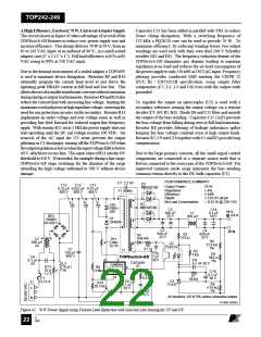 浏览型号TOP243Y的Datasheet PDF文件第22页