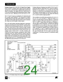 浏览型号TOP243Y的Datasheet PDF文件第24页
