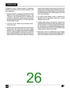 浏览型号TOP243Y的Datasheet PDF文件第26页