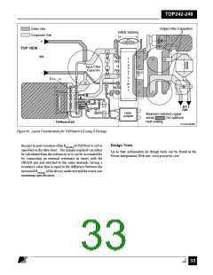 浏览型号TOP243Y的Datasheet PDF文件第33页