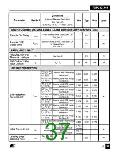 浏览型号TOP243Y的Datasheet PDF文件第37页