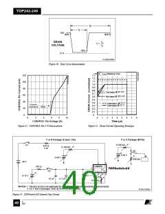浏览型号TOP243Y的Datasheet PDF文件第40页