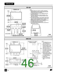 浏览型号TOP243Y的Datasheet PDF文件第46页