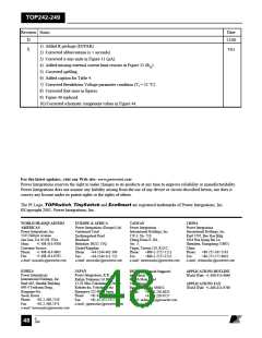 浏览型号TOP243Y的Datasheet PDF文件第48页