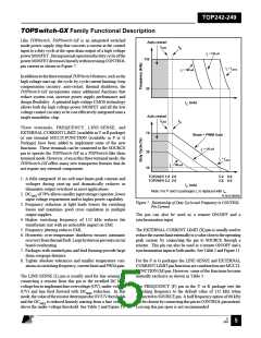 浏览型号TOP243Y的Datasheet PDF文件第5页