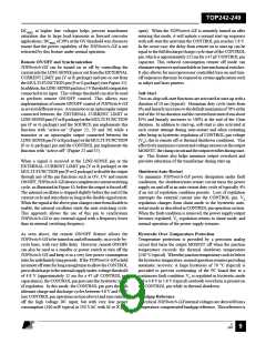 浏览型号TOP243Y的Datasheet PDF文件第9页