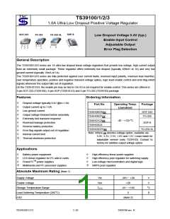 浏览型号TS39103CP518的Datasheet PDF文件第1页