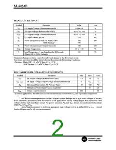 浏览型号SL4053B的Datasheet PDF文件第2页