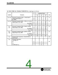 浏览型号SL4053B的Datasheet PDF文件第4页