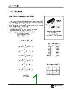 浏览型号SL4069UB的Datasheet PDF文件第1页