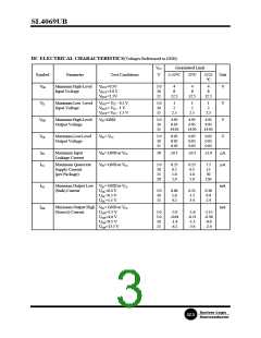 浏览型号SL4069UBD的Datasheet PDF文件第3页