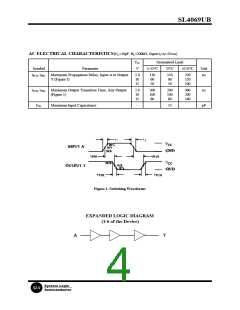 浏览型号SL4069UBD的Datasheet PDF文件第4页