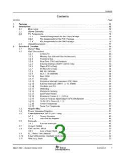 浏览型号SM320F2812PGFMEP的Datasheet PDF文件第3页