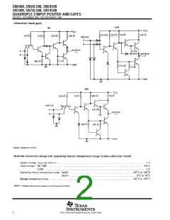 浏览型号SN7408的Datasheet PDF文件第2页