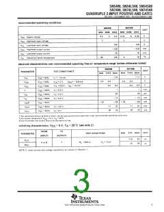 浏览型号SN7408的Datasheet PDF文件第3页