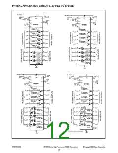 浏览型号SP213ECA的Datasheet PDF文件第12页