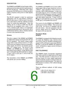 浏览型号SP485EEN的Datasheet PDF文件第6页