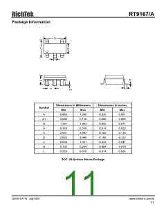 浏览型号RT9167A-50CS的Datasheet PDF文件第11页