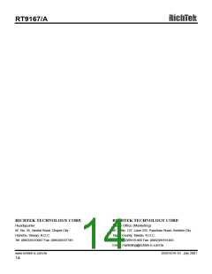 浏览型号RT9167A-50CS的Datasheet PDF文件第14页