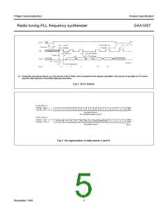 浏览型号SAA1057的Datasheet PDF文件第5页