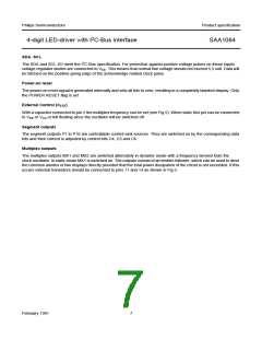 浏览型号SAA1064T的Datasheet PDF文件第7页