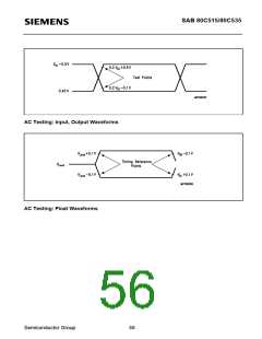 浏览型号SAB80C535-N的Datasheet PDF文件第56页