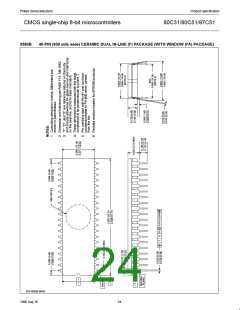 浏览型号SC87C51CCN40的Datasheet PDF文件第24页