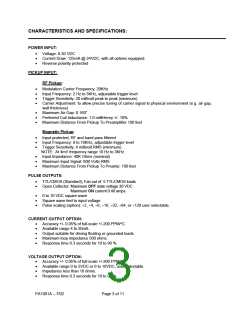 浏览型号PA-1001A1B2W的Datasheet PDF文件第3页