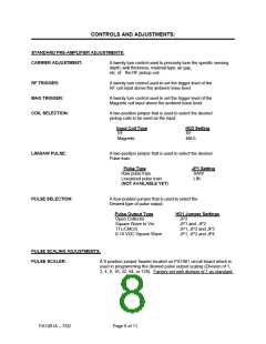 浏览型号PA-1001A1B2W的Datasheet PDF文件第8页