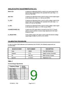 浏览型号PA-1001A1B2W的Datasheet PDF文件第9页