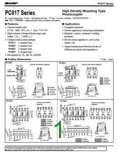 浏览型号PC817C的Datasheet PDF文件第1页