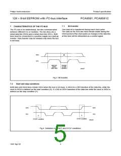 浏览型号PCA8581P的Datasheet PDF文件第5页