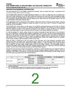 浏览型号PCA9306DCTR的Datasheet PDF文件第2页