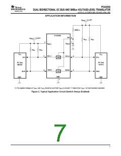 浏览型号PCA9306DCUR的Datasheet PDF文件第7页