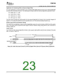 浏览型号PCM1794的Datasheet PDF文件第23页