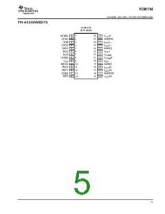 浏览型号PCM1794的Datasheet PDF文件第5页