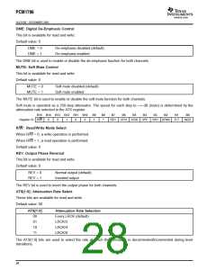 浏览型号PCM1796的Datasheet PDF文件第28页