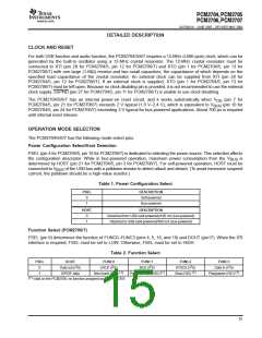 浏览型号PCM2706的Datasheet PDF文件第15页