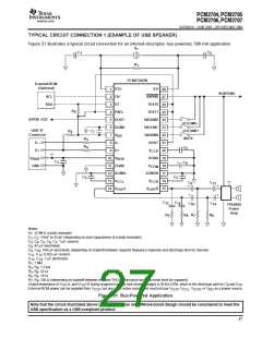 浏览型号PCM2706的Datasheet PDF文件第27页