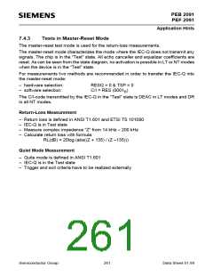 浏览型号PEB2091NV5.3的Datasheet PDF文件第261页