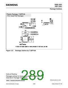 浏览型号PEB2091NV5.3的Datasheet PDF文件第289页